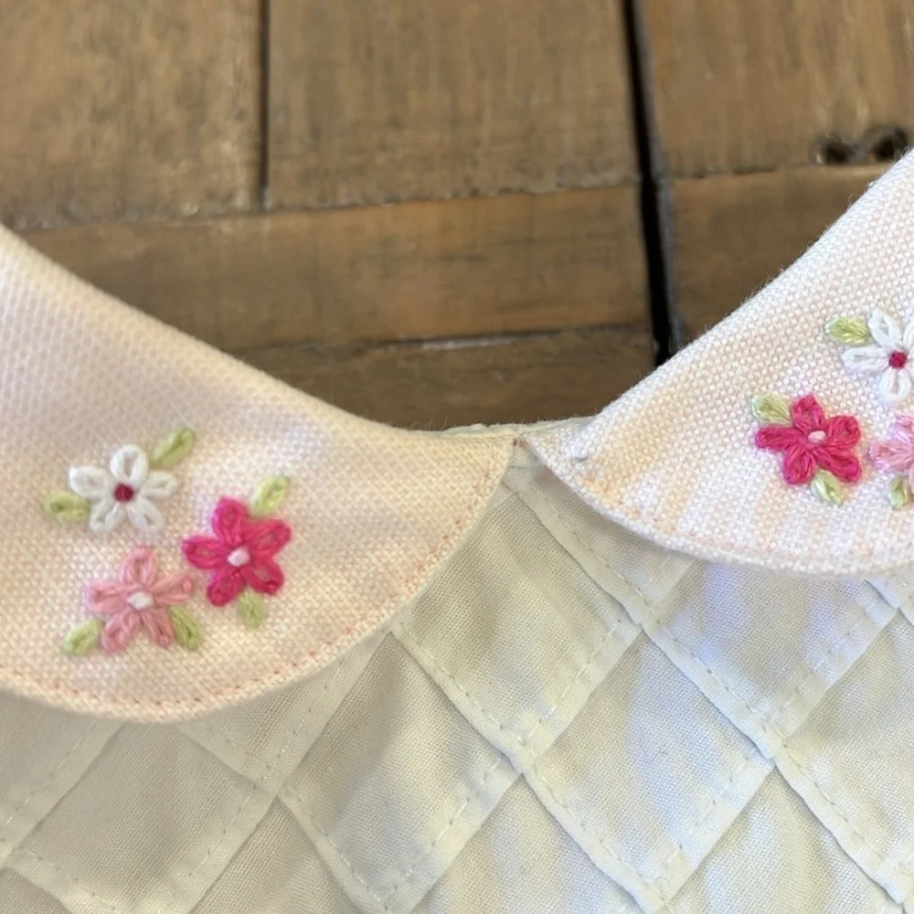 Gymboree vintage pink smocked dress